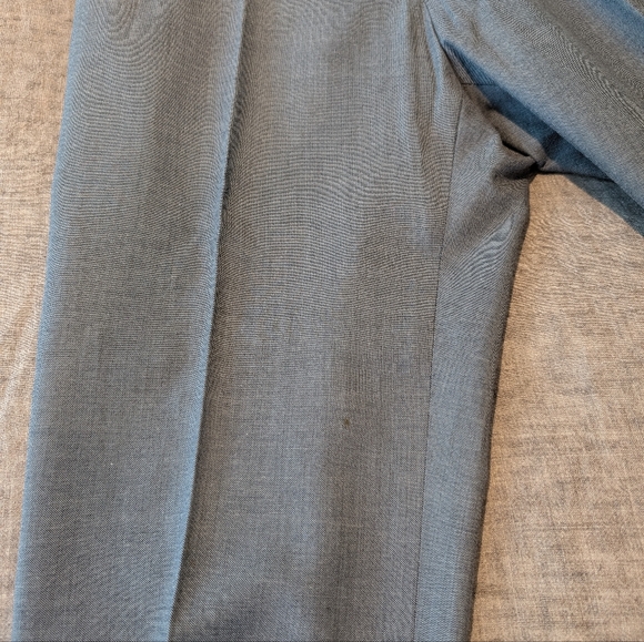 Men's Banana Republic Marzotto Slim Wool Suit Pant Gray Size W31 L30 - Picture 7 of 7